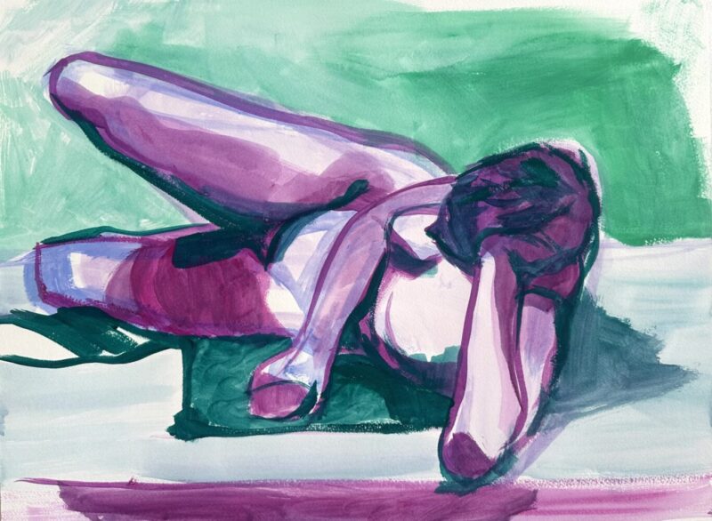 Sophie,
2024,
Gouache on Paper,
40x50cm